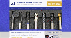 Desktop Screenshot of americanfoam.com